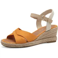 TAMARIS Sandalette Damen Keilabsatz orange,EU 41