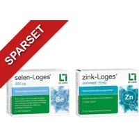  Selen-loges 200 Μg Tabletten + Zink-loges Concept 15 Mg
