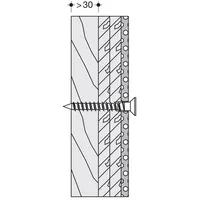 Hewi BM Stützgriffe/Sitz 802, 3 Bef-P., Leichtbauwand mit Schichtholzplatte