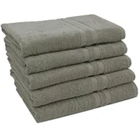 ZOLLNER Duschtuch 70 x 140 cm braun