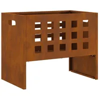VidaXL - Feuerschale Rechteckig 50x30x40 cm Wetterfestes Stahl