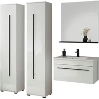 INOSIGN Cantara 4-tlg. Weiß Hochglanz