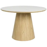 Trendmöbel24 Almira Esstisch Rund Ø 115 cm, Farbwahl:Beige