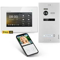 Balter EVO-HD Video-Türsprechanlage mit App für Einfamilienhaus mit 1x