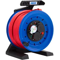Hedi Vollkunststoff-Kabeltrommel Generation 7 Coworker - H07RN-F 3G1,5 -