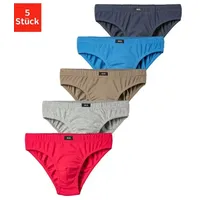 H.I.S. H.I.S Slip in grau-meliert, rot, marine, blau, khaki,