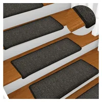 VidaXL Teppich-Treppenstufen 15 Stk. 65x21x4 cm Anthrazit