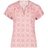 Cartoon Damen Blusenshirt mit Rüschen 36, Cream/Apricot - 36