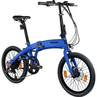 Tretwerk Akimbo Plus" Gr. 32, blau, Elektrofahrräder, 32cm, 20