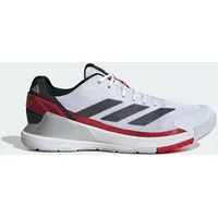 Adidas Herren Crazyquick Lightstrike Shoes Padel-Schuhe, Cloud White/Core Black/Lucid