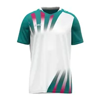 Jako Kinder Trikot Vintage Kurzarm, weiß/türkis, 152