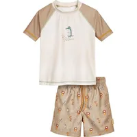 Playshoes Kinder Bade Set "Uv-Schutz Bade-Set Wildtiere" in Braun