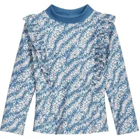 Playshoes UV-Schutz Einteiler Blümchen petrol, 86/92