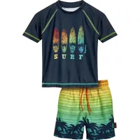 Playshoes Jungen Zweiteiler Rash-Guard-Set, Surf, 86-92