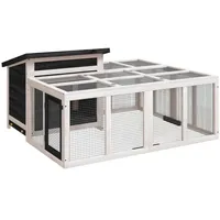 VidaXL Kleintierkäfig Kaninchenstall 144 x 123 x 67,5 cm