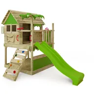 FATMOOSE Spielturm TikaTaka mit Schaukel kohlengrau NO SIZE