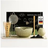 Roxlin Matcha Set Premium Matcha Tee-Set, Matcha Set Tea