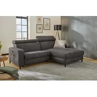 JOB Polsterecke mit Funktion ORIKUM - grau