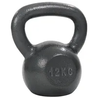 Sport-Thieme Kettlebell Hammerschlag, lackiert, Grau, 12 kg