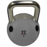 Sport-Thieme Kettlebell Soft Grau, 22 kg