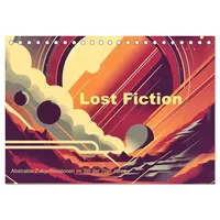 Calvendo Lost Fiction (Tischkalender 2026 DIN A5 quer), CALVENDO