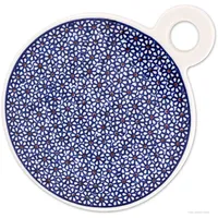 BUNZLAUER KERAMIK Frühstücks - Brettchen/Schneidebrett Ø 19,0x24,0 cm, H=1,0cm,