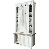 Loberon Garderobenschrank Remerton 86 x 175 x 45 cm