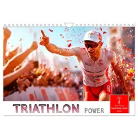 Calvendo Triathlon Power (Wandkalender 2026 DIN A4 quer), CALVENDO