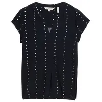 Tom Tailor Damen 1045238 Bluse, 38063 - Navy Dot