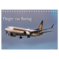 Calvendo Flieger von Boeing (Tischkalender 2026 DIN A5 quer),