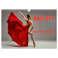 Calvendo BALLETT - ein Hauch Magie (Wandkalender 2026 DIN