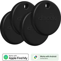 Chipolo POP Schwarz - 4-Pack