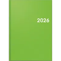 Brunnen 1079561536 Buchkalender Mod. 795 2026 A5, Kunststoff, hellgrün
