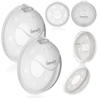 Lionelo Milchbehälter MILKY PLUS, 2er-Set/40 ml pro Stück/Etui/leicht/sterilisierbar weiß