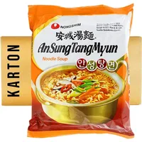 Nongshim AnSungTangMyun Instant-Nudel-Suppe 20*125g 1 Karton 20 Stück)