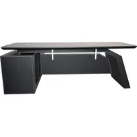 Jet-Line Schreibtisch PITTSBURGH schwarz Bueromoebel Chef Schreibtisch