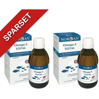 NORSAN Omega-3 Total Naturell 2 x 200 ml