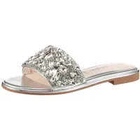 Buffalo »KIRA SLIDE«, Sommerschuh, Strandschuh, Partypantolette mit Schmuckelementen Buffalo