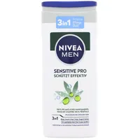 NIVEA MEN Sensitive Pro 250ml Duschgel mit Hanfsamen-Öl Cremedusche