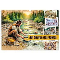 Calvendo Auf den Spuren des Goldes - Vom Goldrausch