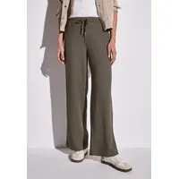 STREET ONE Stoffhose Sommerhose mit Struktur Gr. 46 Länge