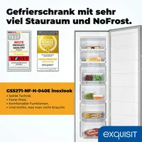 GGV Exquisit GS5271-NF-H-040E inoxlook