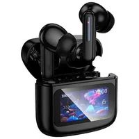 Wisam® HOCO kabellose Ohrhörer Bluetooth Kopfhörer Touchscreen Case Schwarz