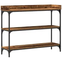 VidaXL Konsolentisch Altholz 100x30x80 cm braun