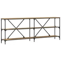 VidaXL Artisan Konsolentisch 200x30x75 cm braun