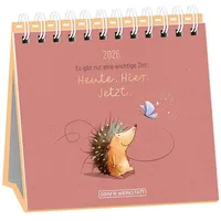 Grafik Werkstatt "Das Original" Tischkalender 2026 Heute. Hier. Jetzt
