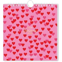 Grafik werkstatt/becker & becker Postkartenkalender 2027 Herzensjahr