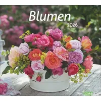 Heye times&more Blumen Bildkalender 2026 Heye