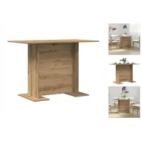 VidaXL Esstisch Artisan Eiche 110x60x75 cm Holzwerkstoff