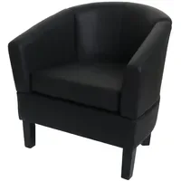 Mendler Lounge-Sessel HWC-O17 Kunstleder 72 x 72 x 60